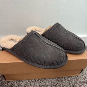 UGG Women’s Pearle Slipper Graphic in Charcoal